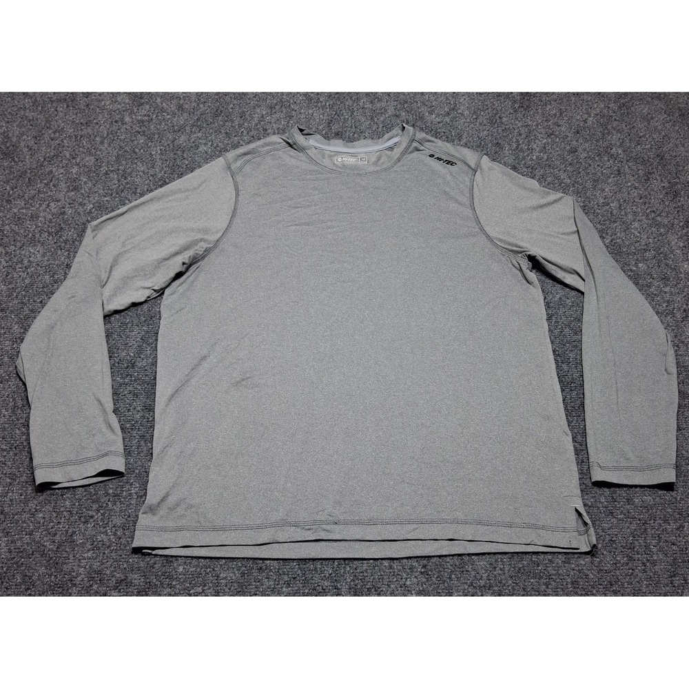 Hi-Tech Youth Long Sleeve Color Gray‎ Shirt Size M